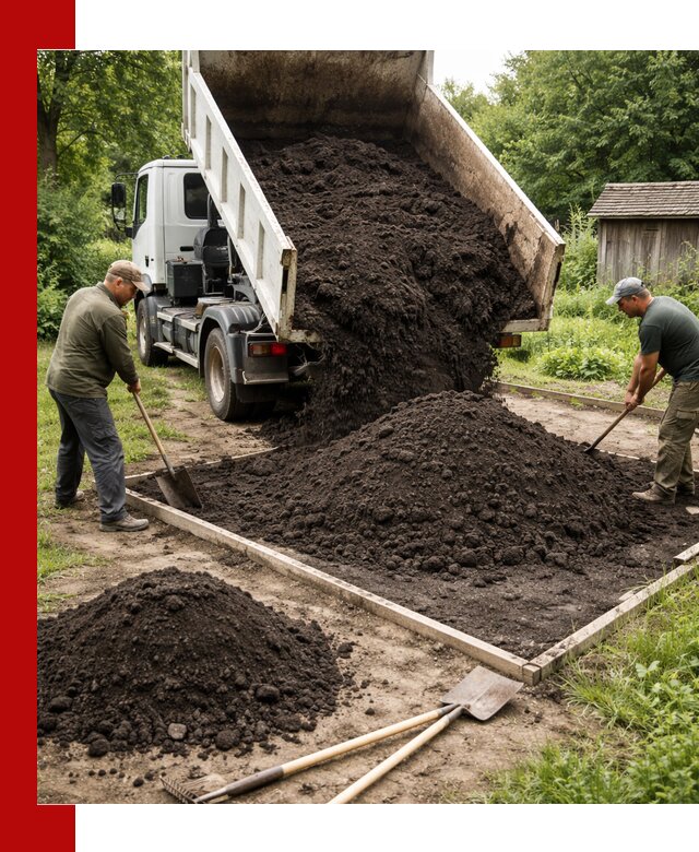 Купить чистый чернозем для огорода с доставкой в Ярославле