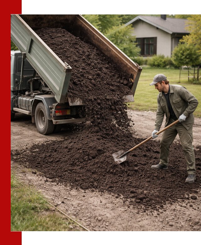 Чернозем для газона с доставкой в Ярославле быстро и качественно