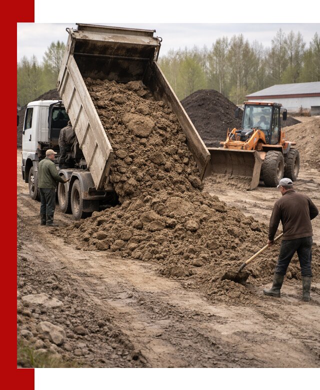 Доставка глин и суглинков в Ярославле оптом и вкрай