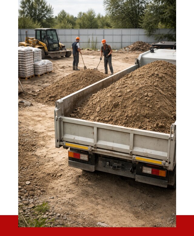 Супесь с доставкой в Ярославле от 2516 р. за куб | ПРОНЕРУДРсл