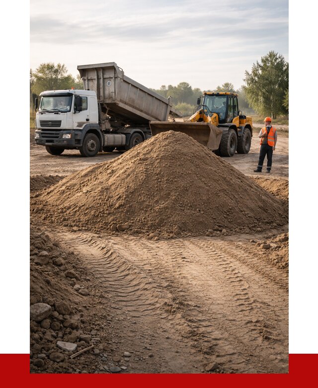 Купить песчаный грунт с доставкой в Ярославле от 4313 р. | ПРОНЕРУДРсл