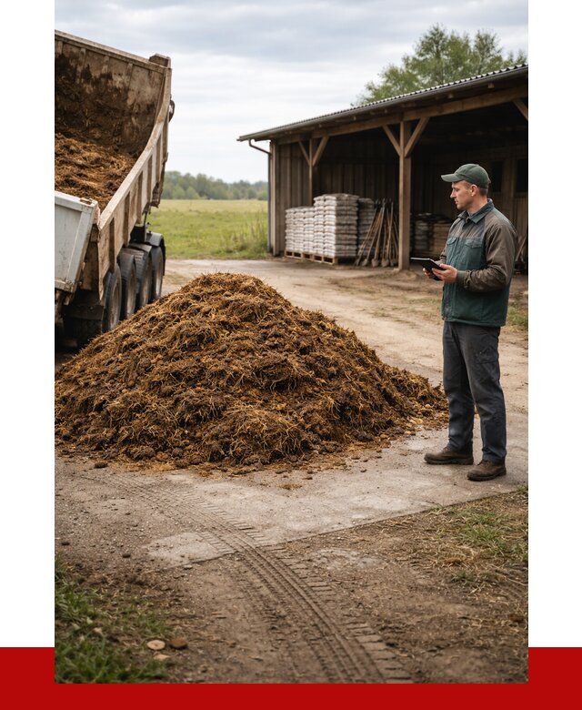 Купить навоз с доставкой в Ярославле от 1232 р. за куб | ПРОНЕРУДРсл