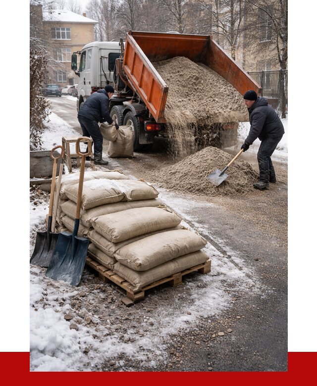 Противогололедные материалы оптом в Ярославле от 4313 р. | ПРОНЕРУДРсл