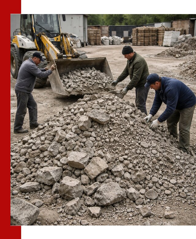 Демонтаж и вывоз бой бетона в Ярославле