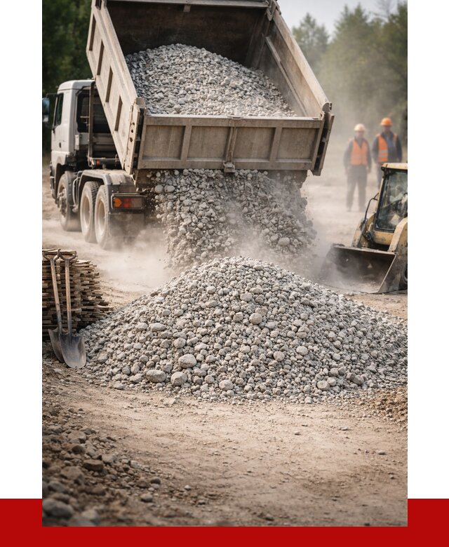 Купить дробленый бетон в Ярославле от 1746 р./куб | ПРОНЕРУДРсл