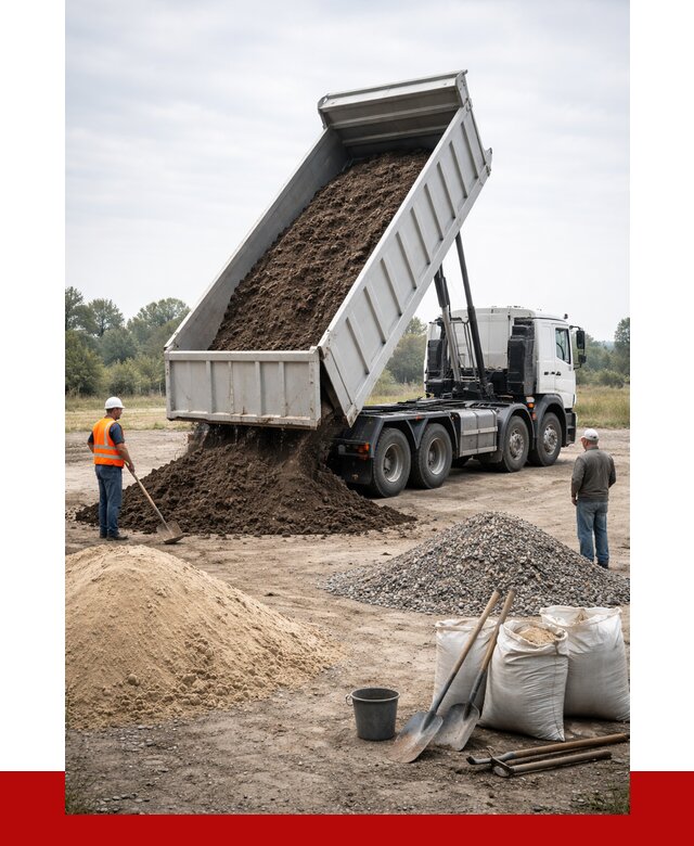 Доставка самосвалом 30 кубов в Ярославле от 8728 р. | ПРОНЕРУДРсл