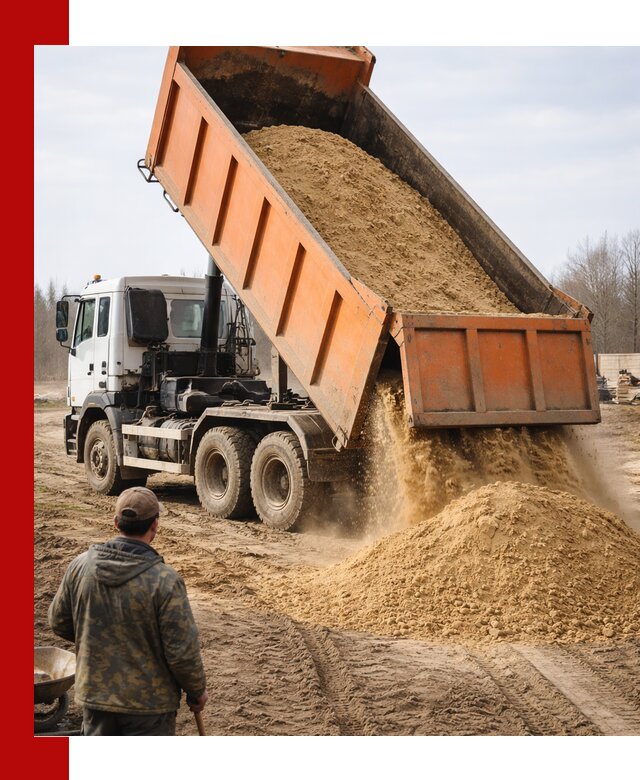 Аренда самосвала 20 тонн для перевозки грузов в Ярославле