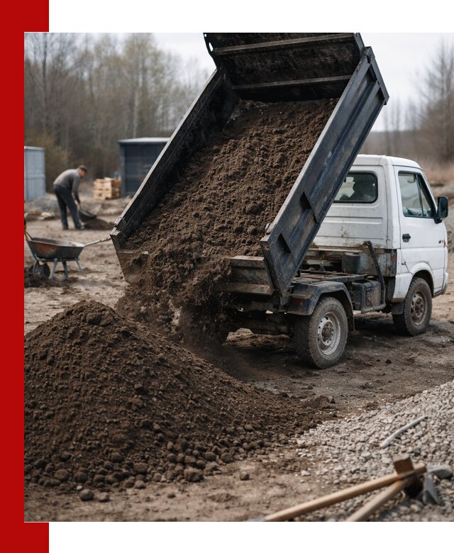 Аренда минисамосвала в Ярославле для доставки сыпучих материалов