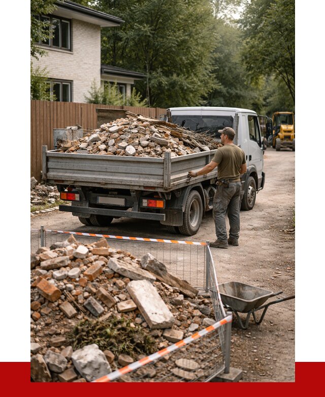 Вывоз строительного мусора с погрузкой в Ярославле от 7701 р | ПРОНЕРУДРсл