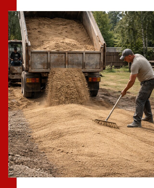 Отсыпка участка песком в Ярославле быстро и качественно