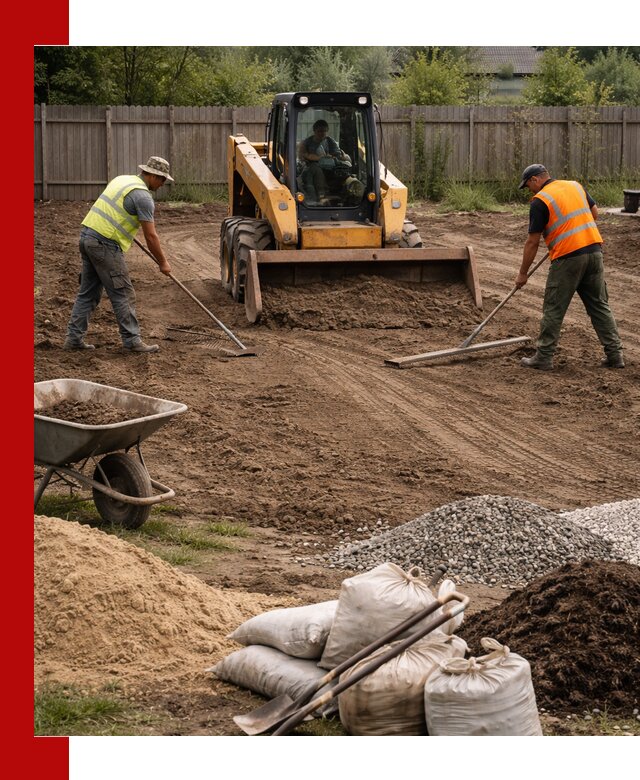 Выравнивание участка под строительство и благоустройство в Ярославле
